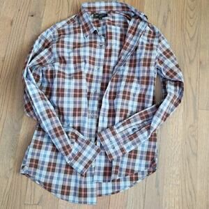 Plaid Banana Republic Slim Fit Shirt